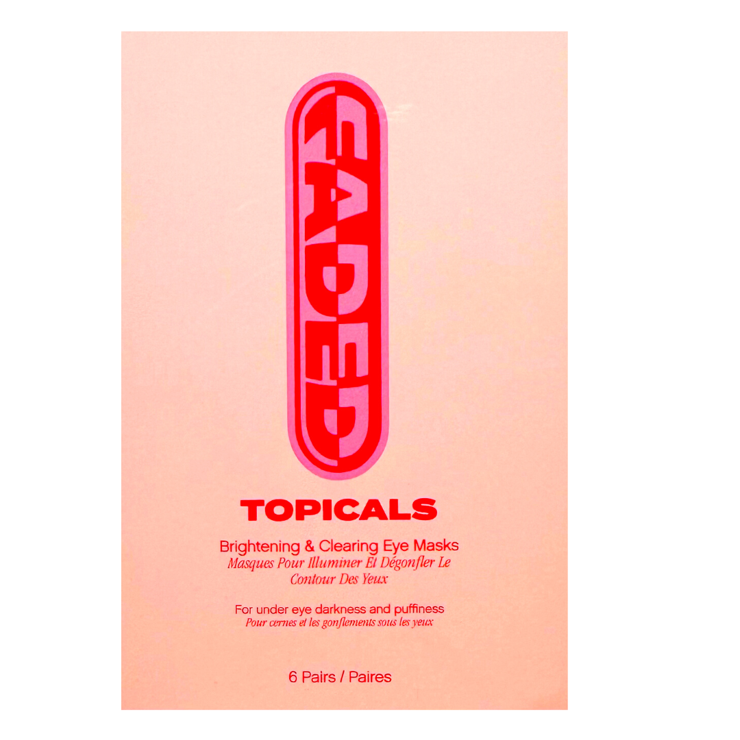 TOPICALS Faded Under Eye Masks (6 Pairs)